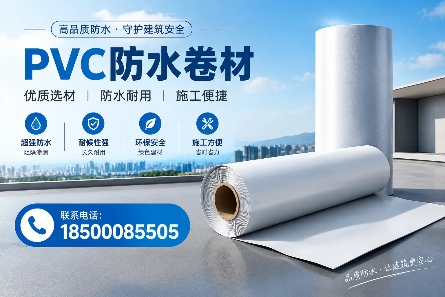 如何评估PVC防水卷材的性价比？石嘴山消费者必读
