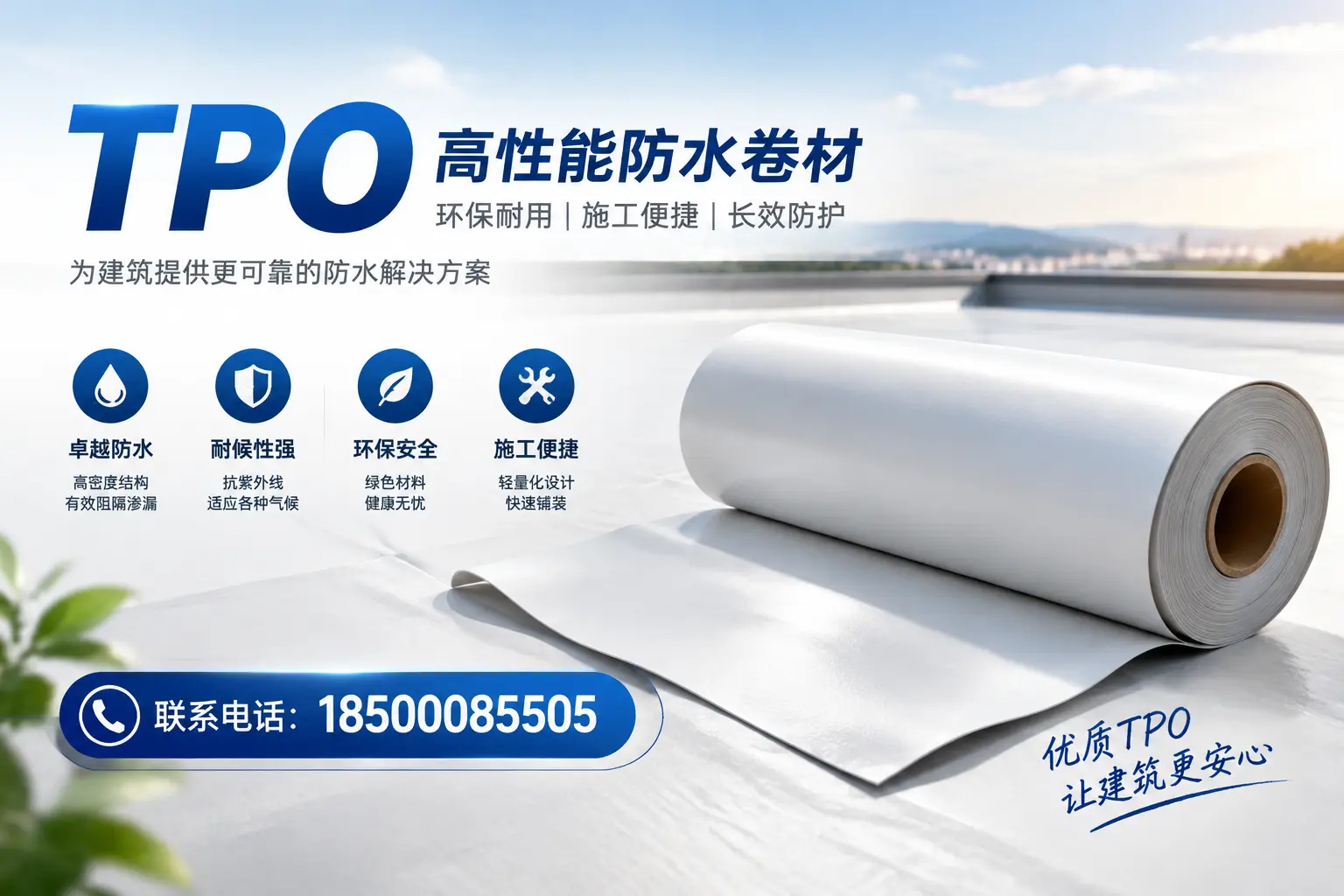 TPO材料在石嘴山的应用及其优势解析